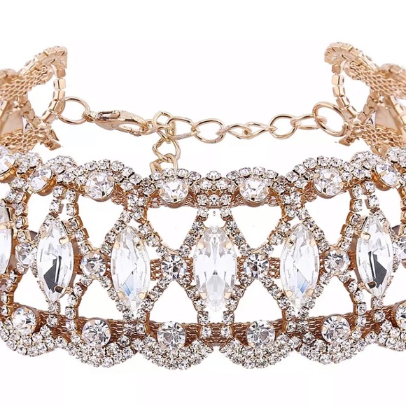 New! Rhinestone Choker Neckla… - Picture 7 of 14